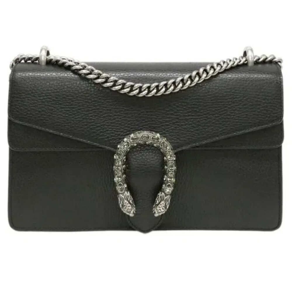 Gucci - Dionysus Small Shoulder Bag - Matte Black discontinued